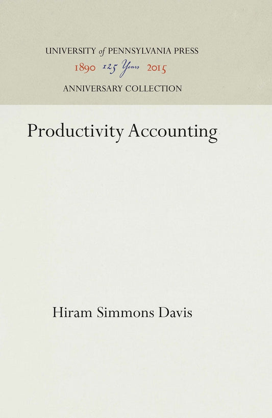 Productivity Accounting