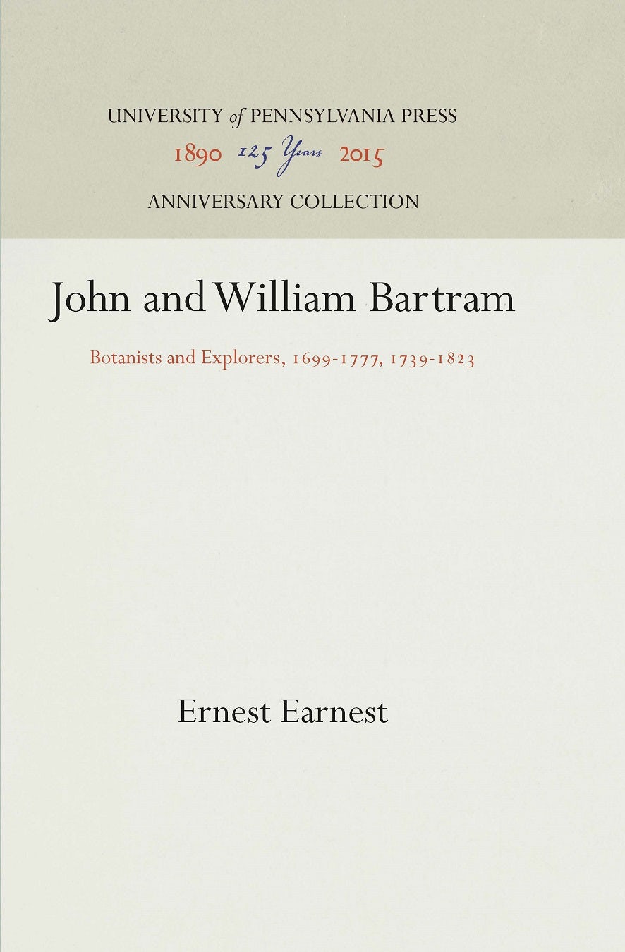 Book cover image for John and William Bartram ISBN: 9781512815696