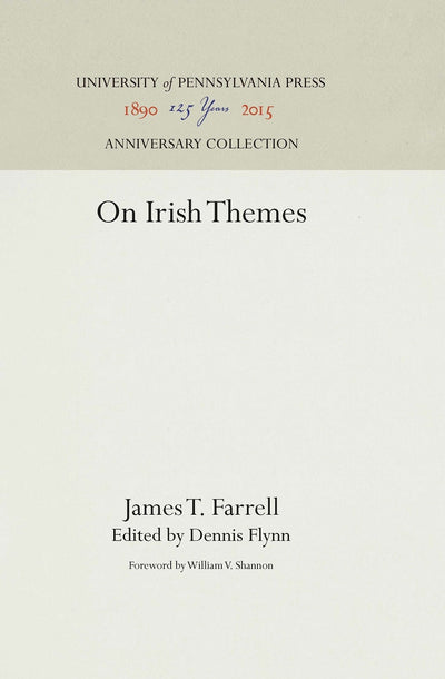 Cover image for On Irish Themes, isbn: 9781512815788