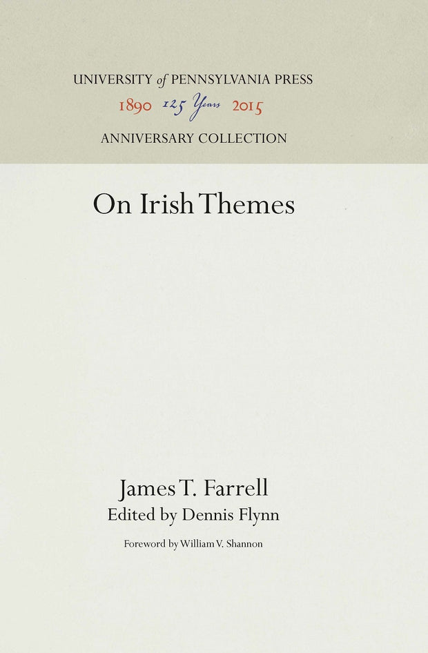 Cover image for On Irish Themes, isbn: 9781512815788