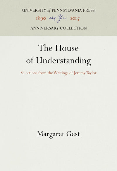 Cover image for The House of Understanding, isbn: 9781512816235