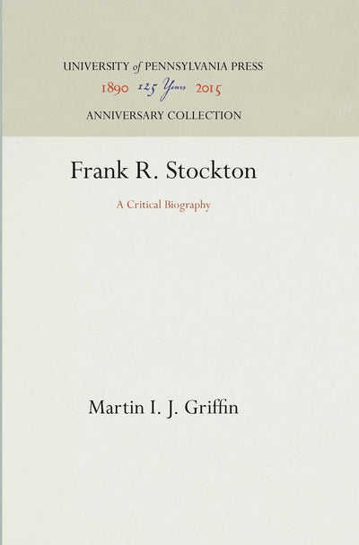 Cover image for Frank R. Stockton, isbn: 9781512816464