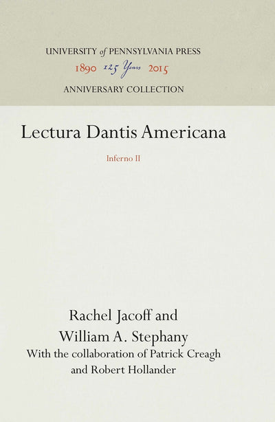 Cover image for Lectura Dantis Americana, isbn: 9781512817164