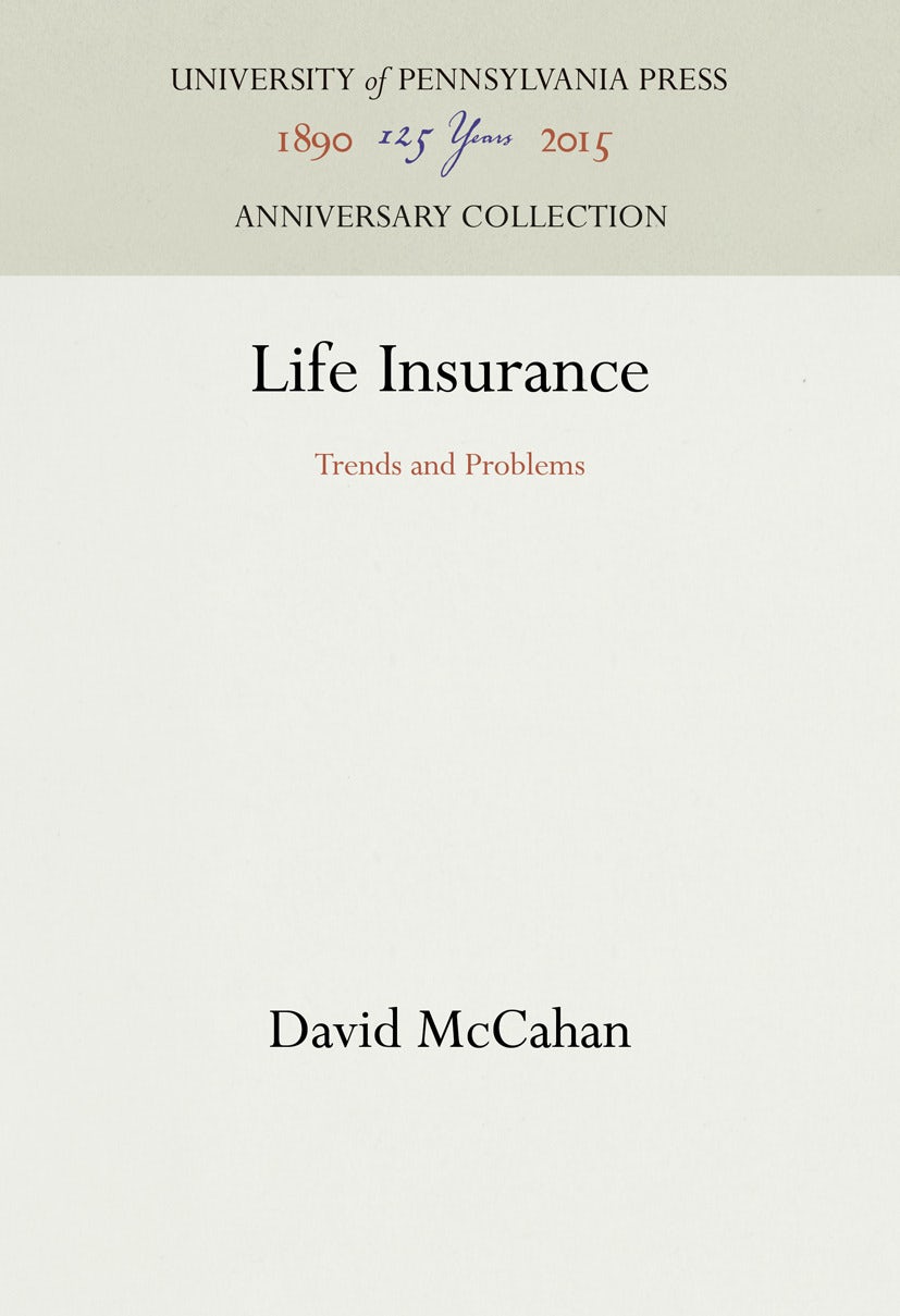 Book cover image for Life Insurance ISBN: 9781512817935