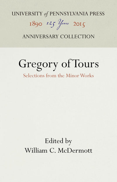 Cover image for Gregory of Tours, isbn: 9781512817966