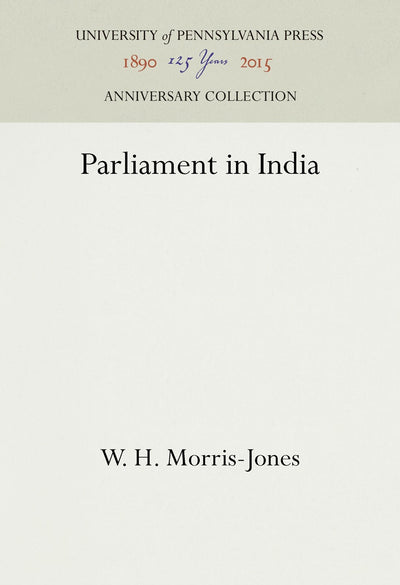 Cover image for Parliament in India, isbn: 9781512818178