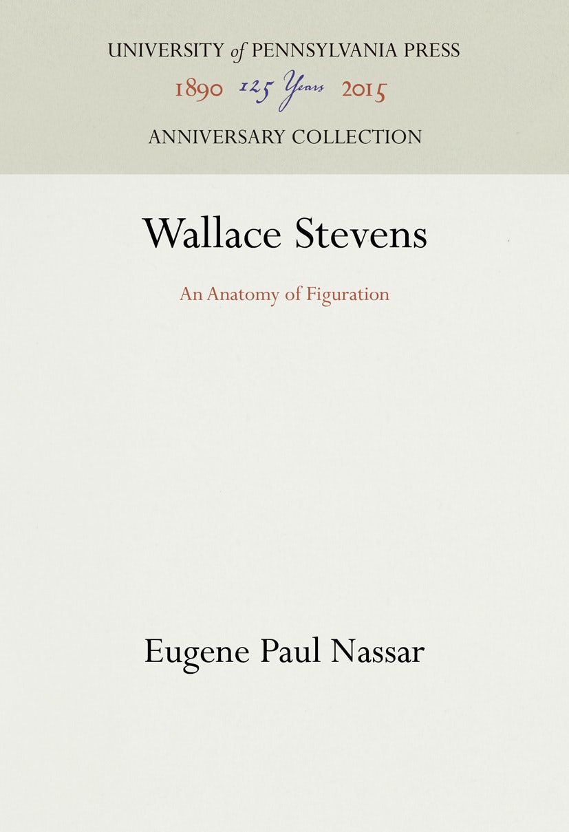 Book cover image for Wallace Stevens ISBN: 9781512818215