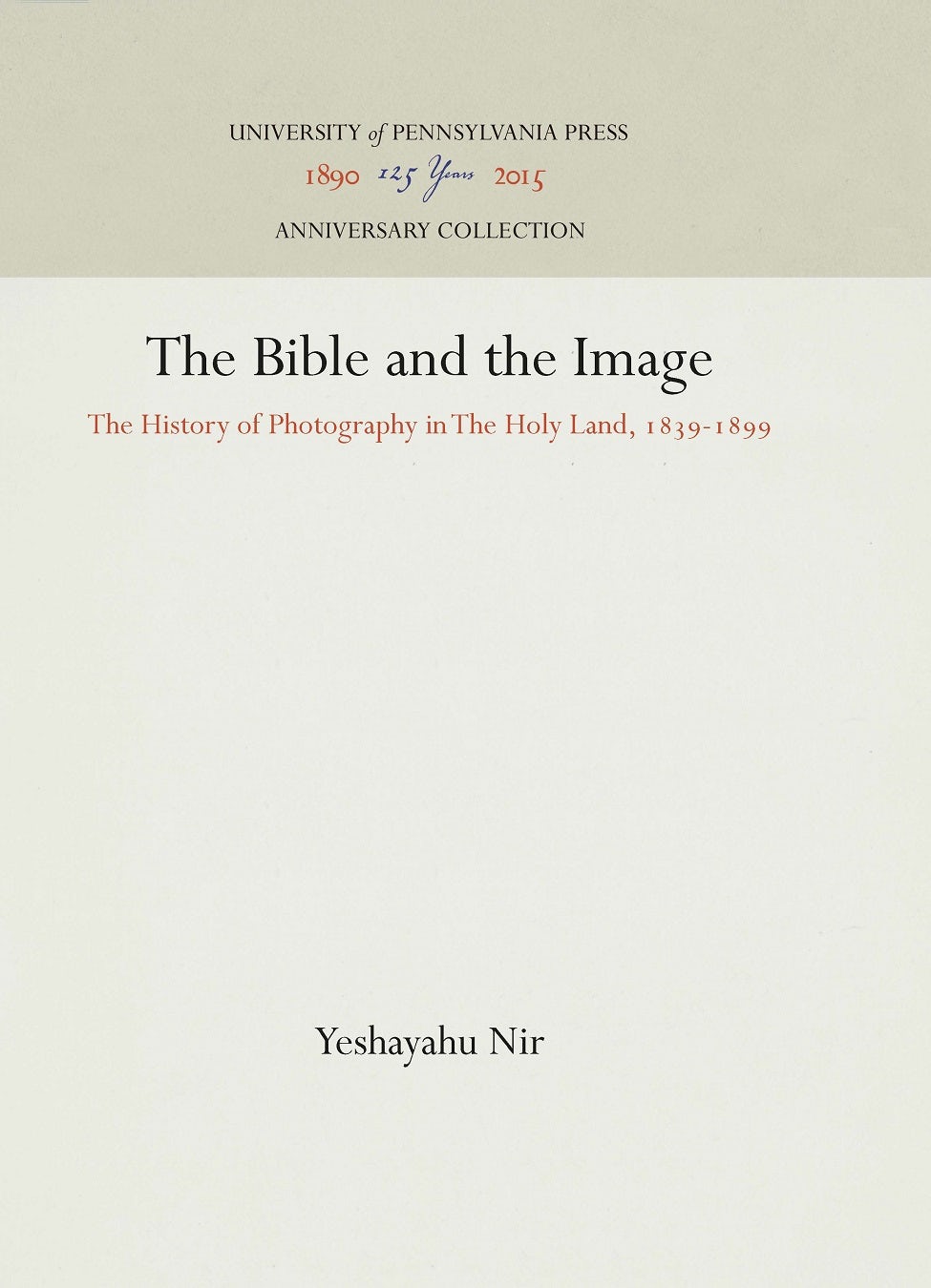 Book cover image for The Bible and the Image ISBN: 9781512818260