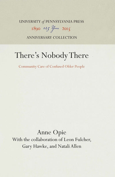 Cover image for There's Nobody There, isbn: 9781512818321