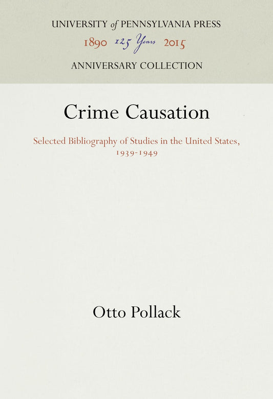 Crime Causation