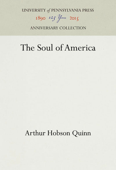 Cover image for The Soul of America, isbn: 9781512818437