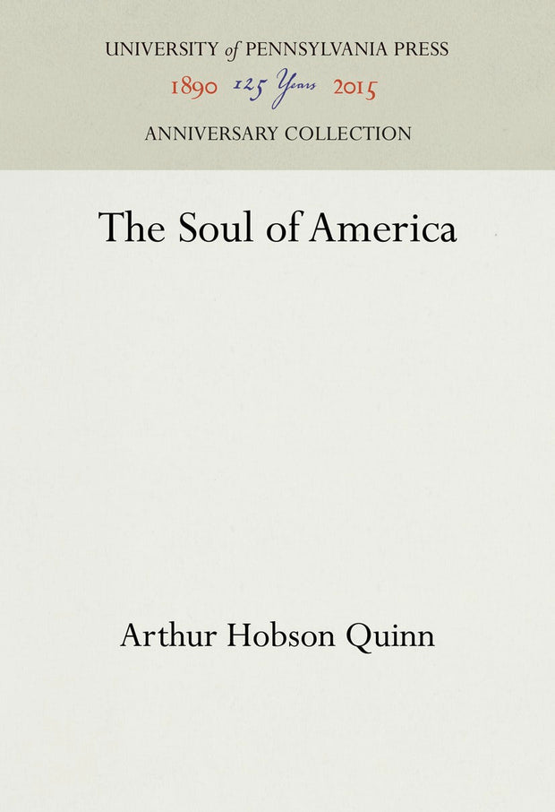 Cover image for The Soul of America, isbn: 9781512818437