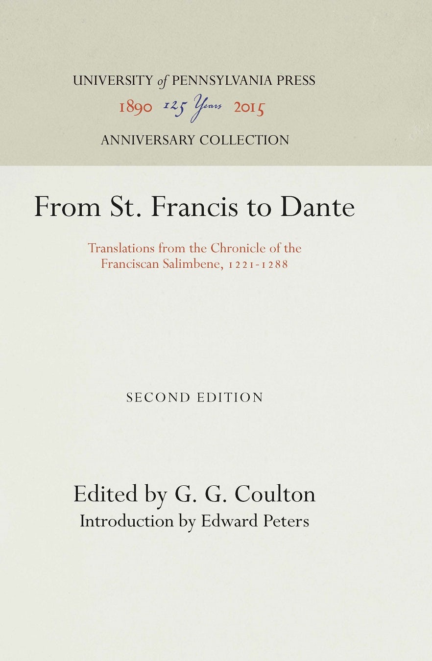 Book cover image for From St. Francis to Dante ISBN: 9781512818550