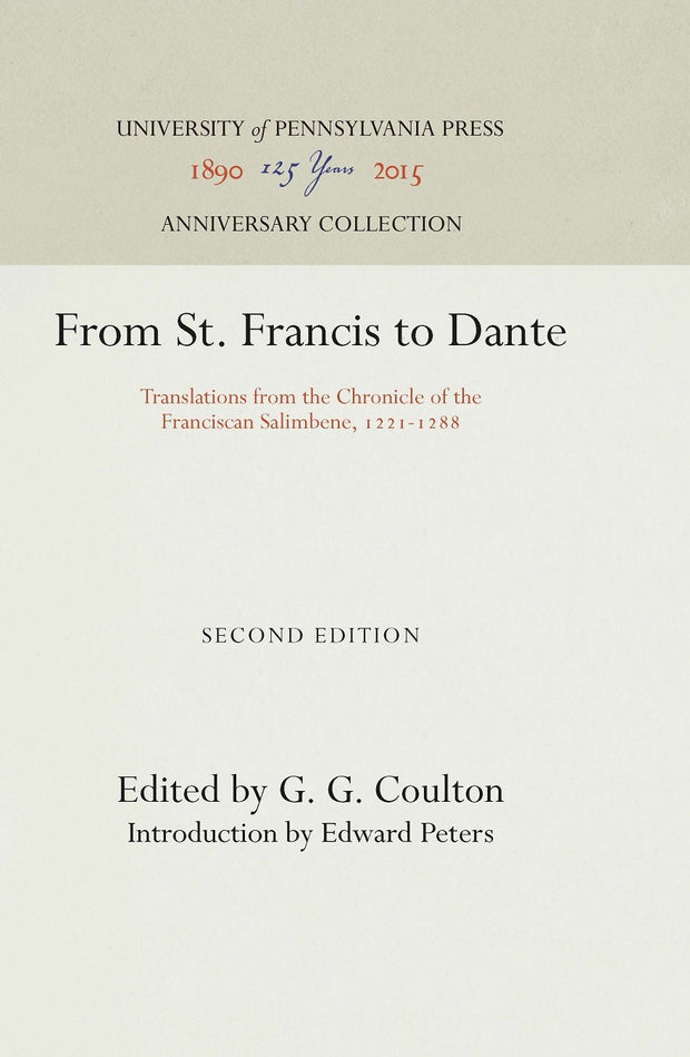 Cover image for From St. Francis to Dante, isbn: 9781512818550