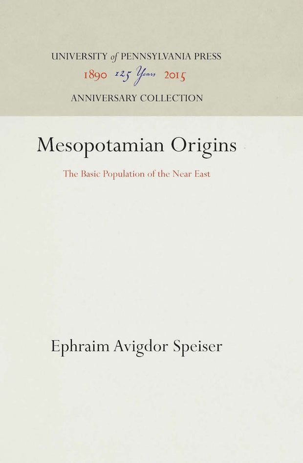 Cover image for Mesopotamian Origins, isbn: 9781512818819