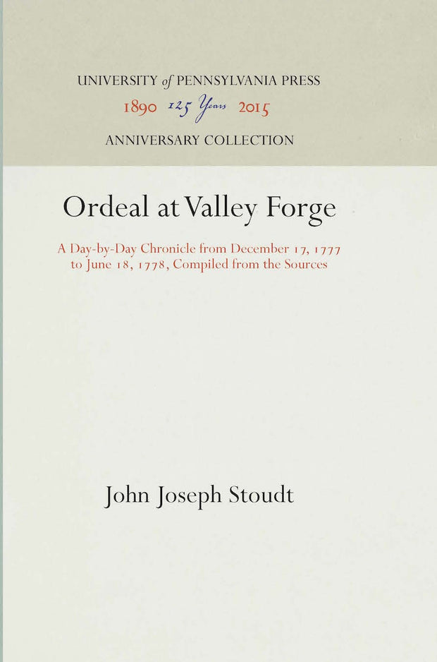 Cover image for Ordeal at Valley Forge, isbn: 9781512818901