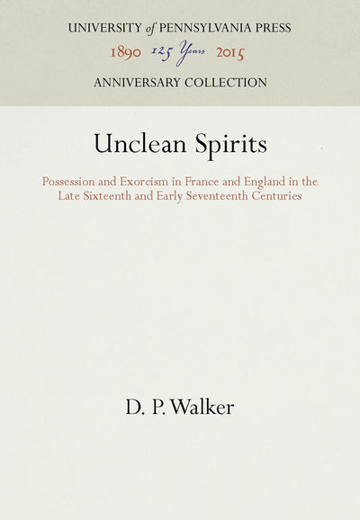 Cover image for Unclean Spirits, isbn: 9781512819175