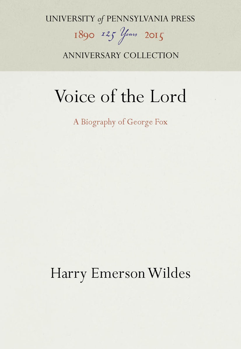 Book cover image for Voice of the Lord ISBN: 9781512819359