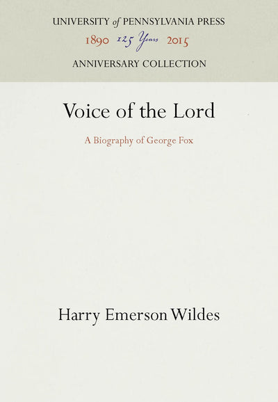 Cover image for Voice of the Lord, isbn: 9781512819359