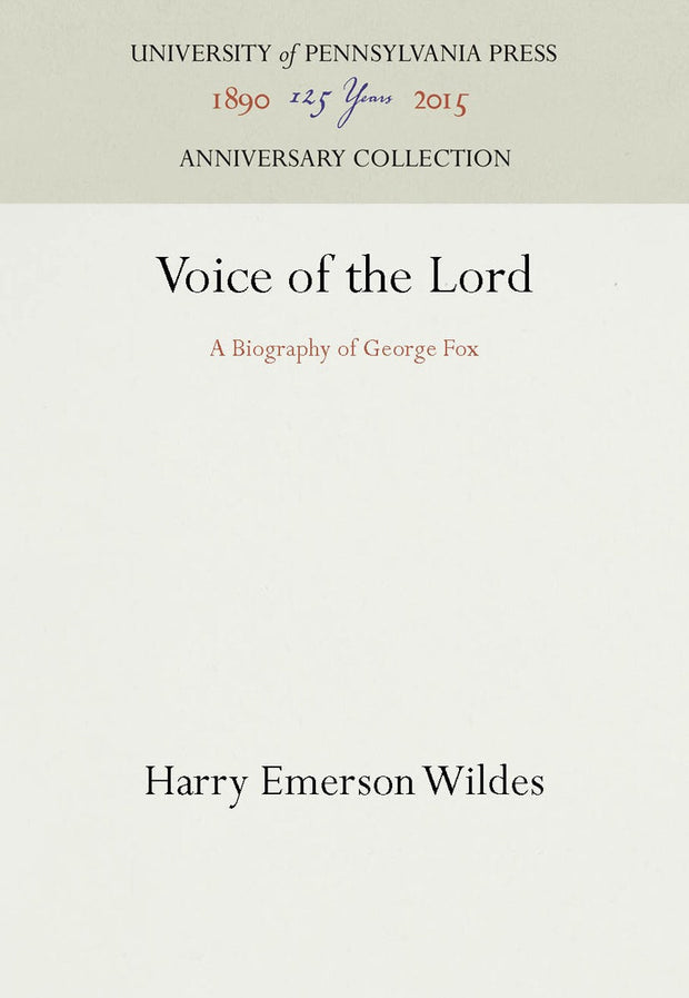 Cover image for Voice of the Lord, isbn: 9781512819359