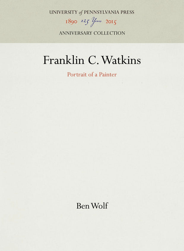Cover image for Franklin C. Watkins, isbn: 9781512819410