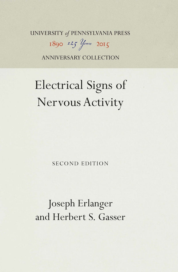 Cover image for Electrical Signs of Nervous Activity, isbn: 9781512819441