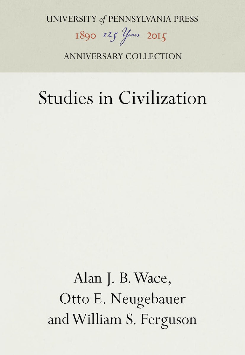 Book cover image for Studies in Civilization ISBN: 9781512819540