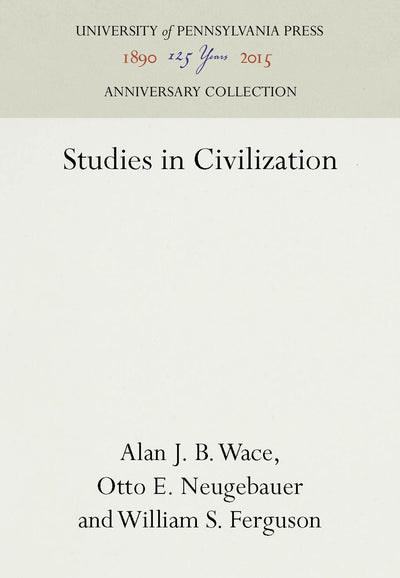 Cover image for Studies in Civilization, isbn: 9781512819540