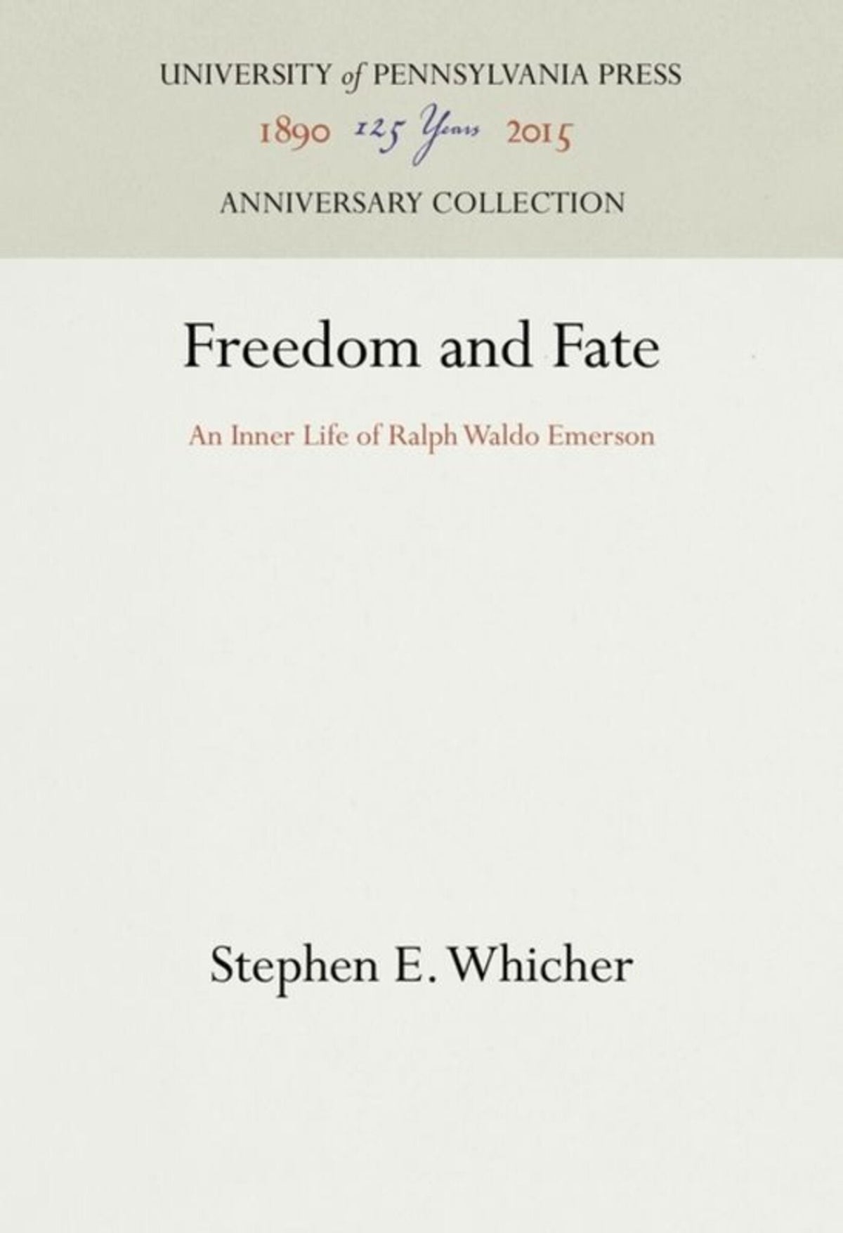 Cover image for Freedom and Fate ISBN 9781512820188
