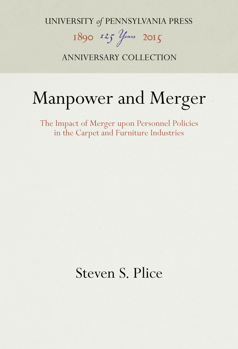 Book cover image for Manpower and Merger ISBN: 9781512820409