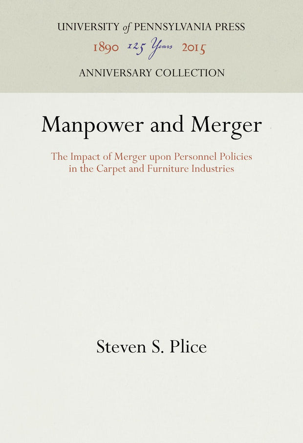 Cover image for Manpower and Merger, isbn: 9781512820409