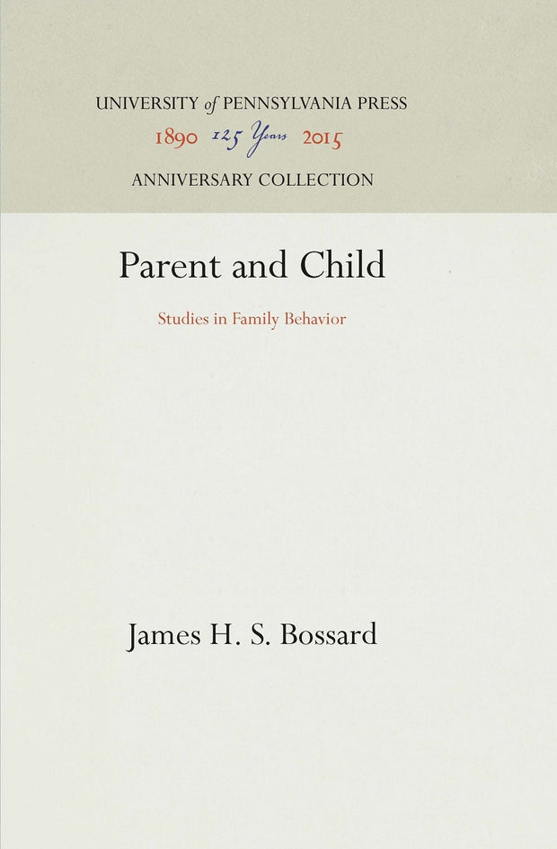 Cover image for Parent and Child, isbn: 9781512820546