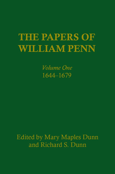 Cover image for The Papers of William Penn, Volume 1, isbn: 9781512821413