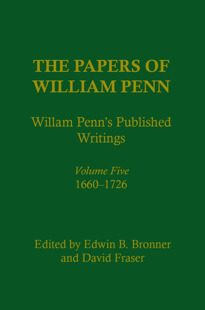 Cover image for The Papers of William Penn, Volume 5, isbn: 9781512821451