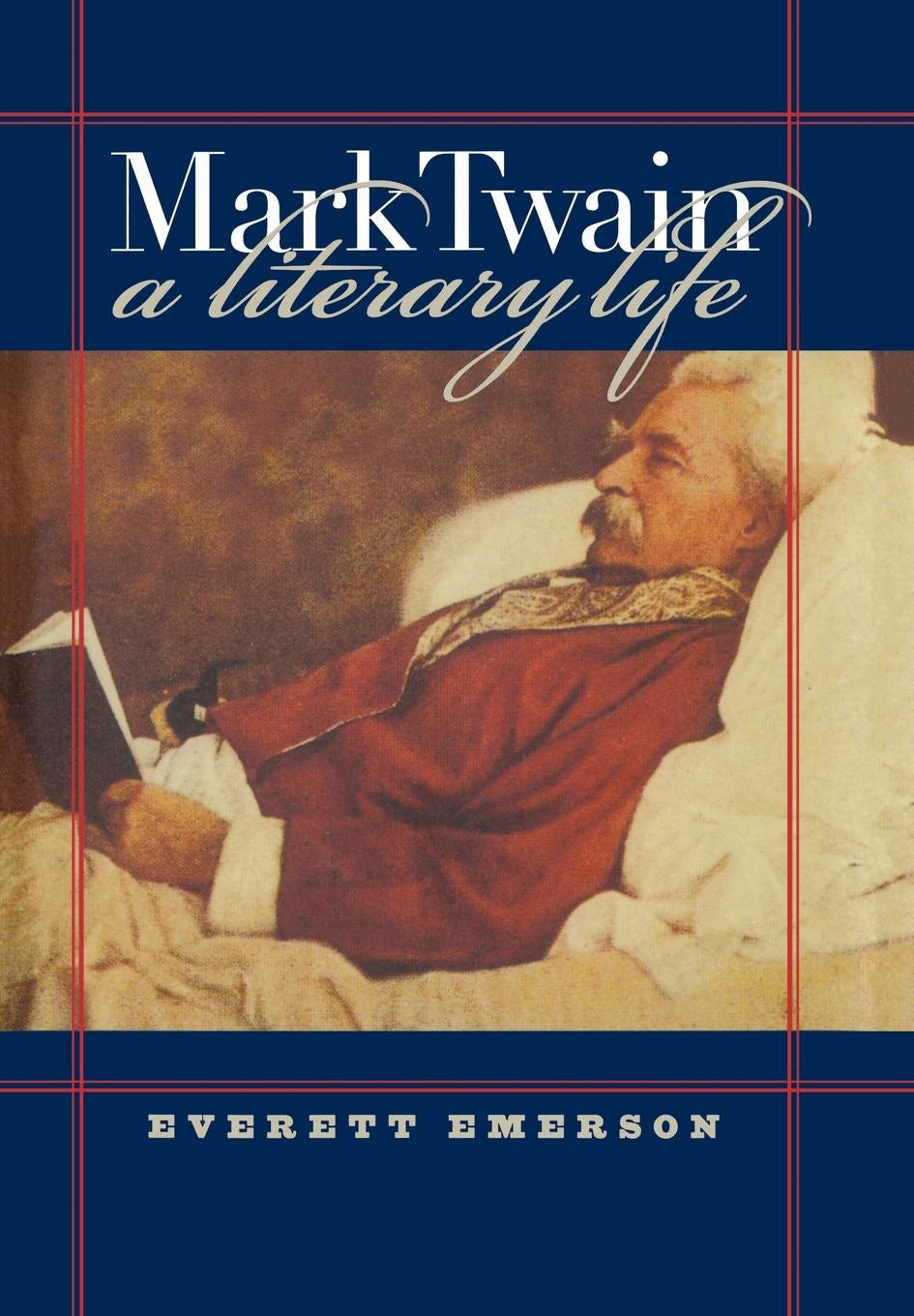 Book cover image for Mark Twain, A Literary Life ISBN: 9781512821550