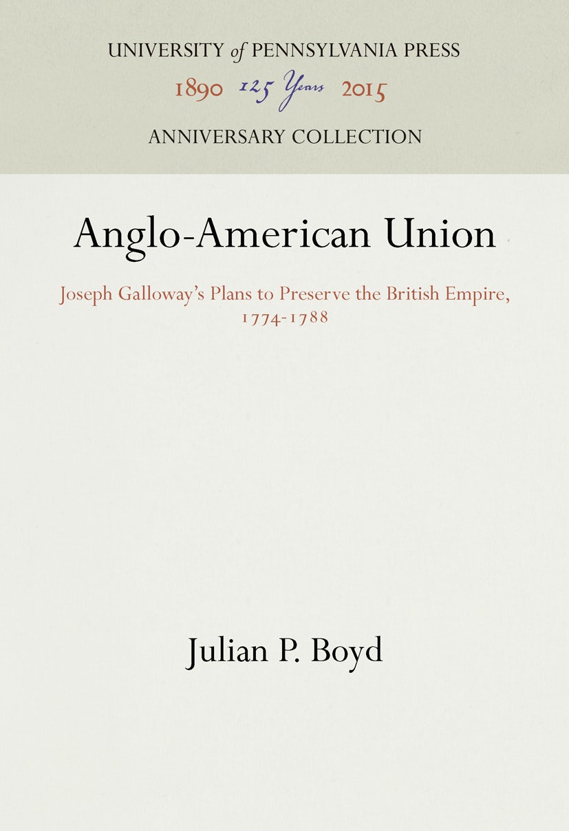 Book cover image for Anglo-American Union ISBN: 9781512821826