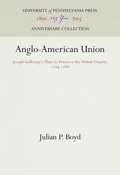 Cover image for Anglo-American Union, isbn: 9781512821826