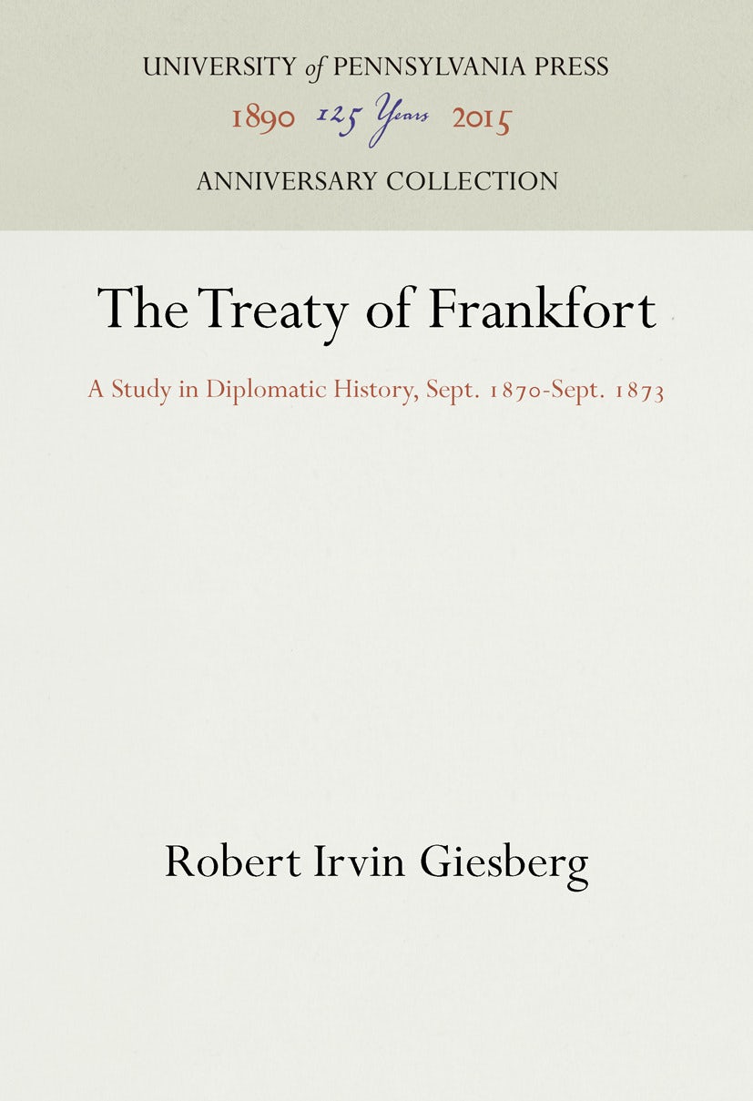 The Treaty of Frankfort