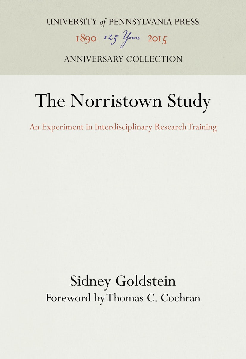 Book cover image for The Norristown Study ISBN: 9781512822151