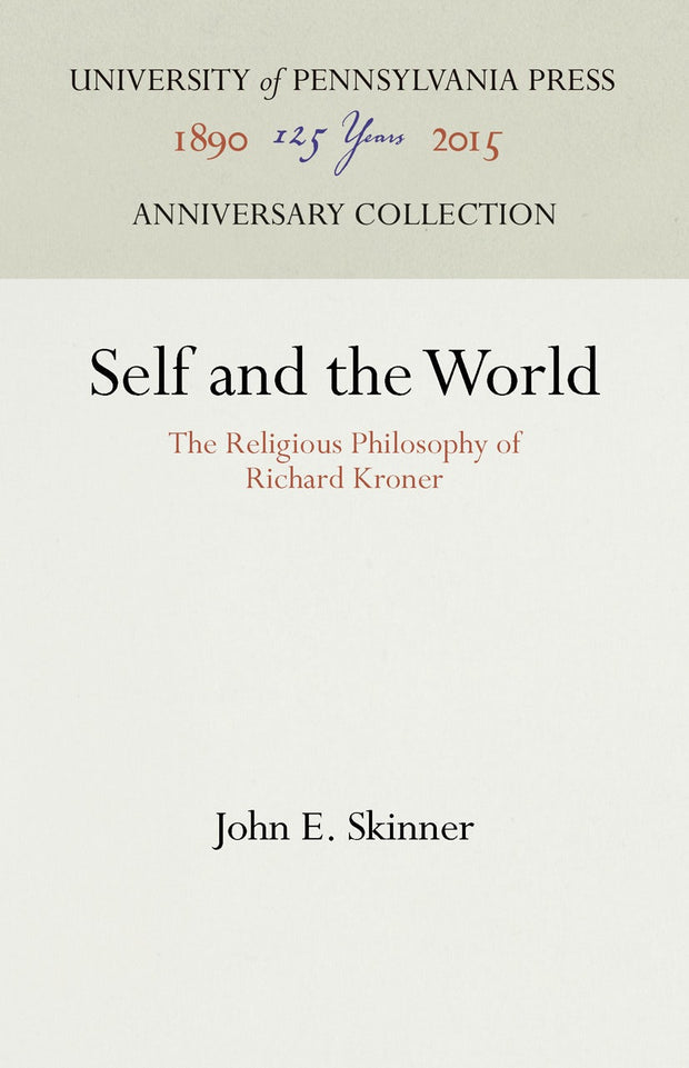 Cover image for Self and the World, isbn: 9781512822519