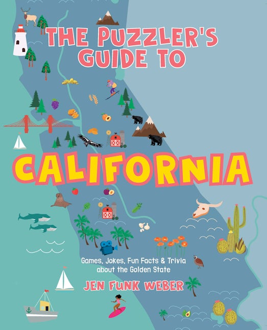 Book cover image for The Puzzler's Guide to California ISBN: 9781513141701