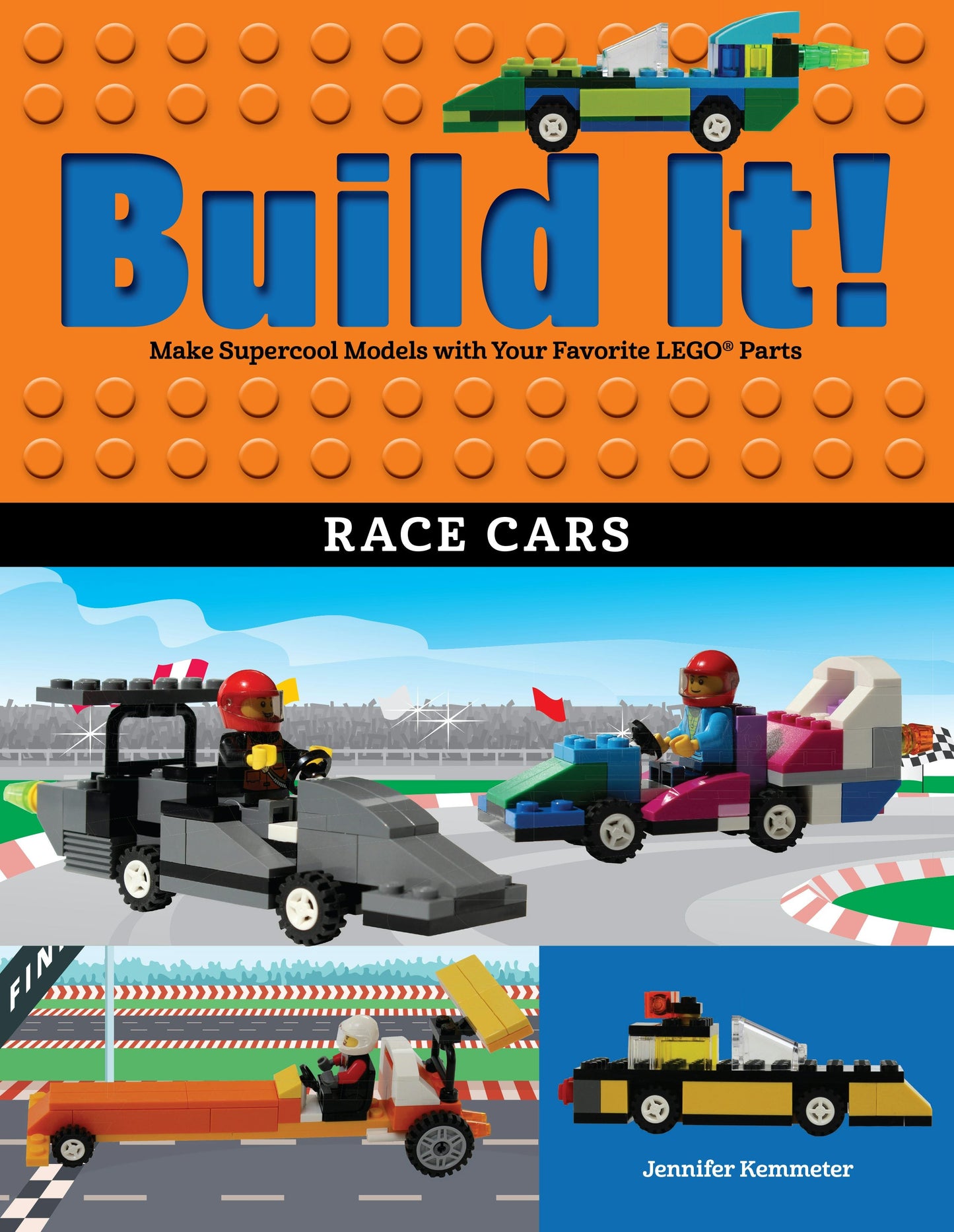 Book cover image for Build It! Race Cars ISBN: 9781513261706