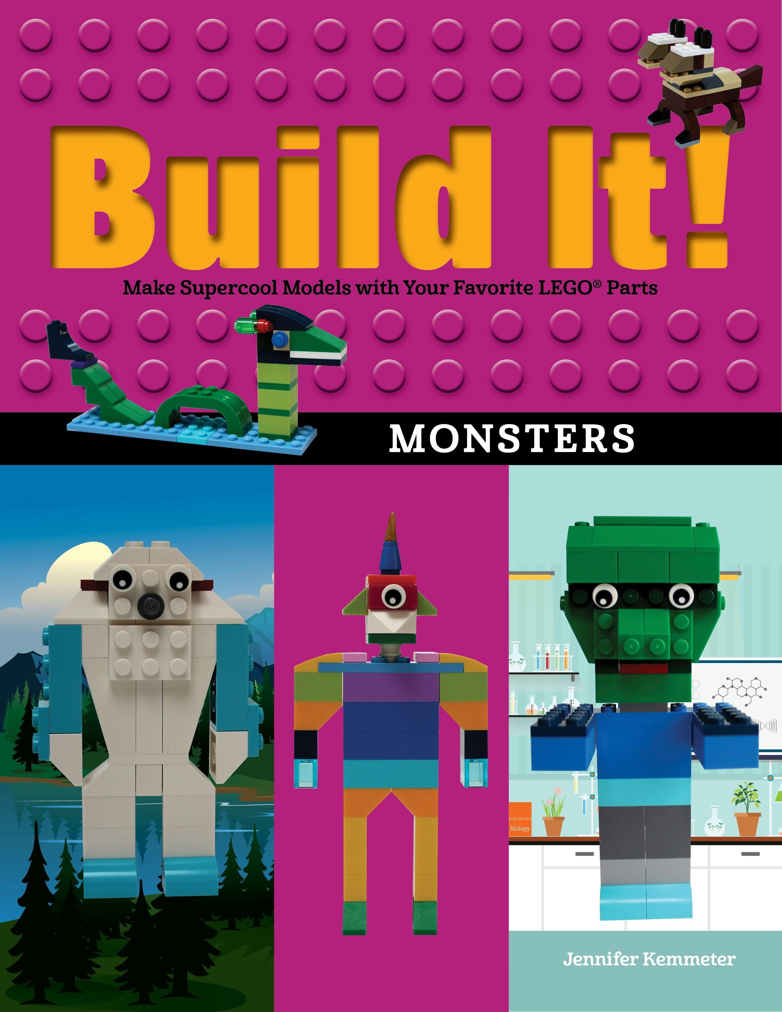 Book cover image for Build It! Monsters ISBN: 9781513262086
