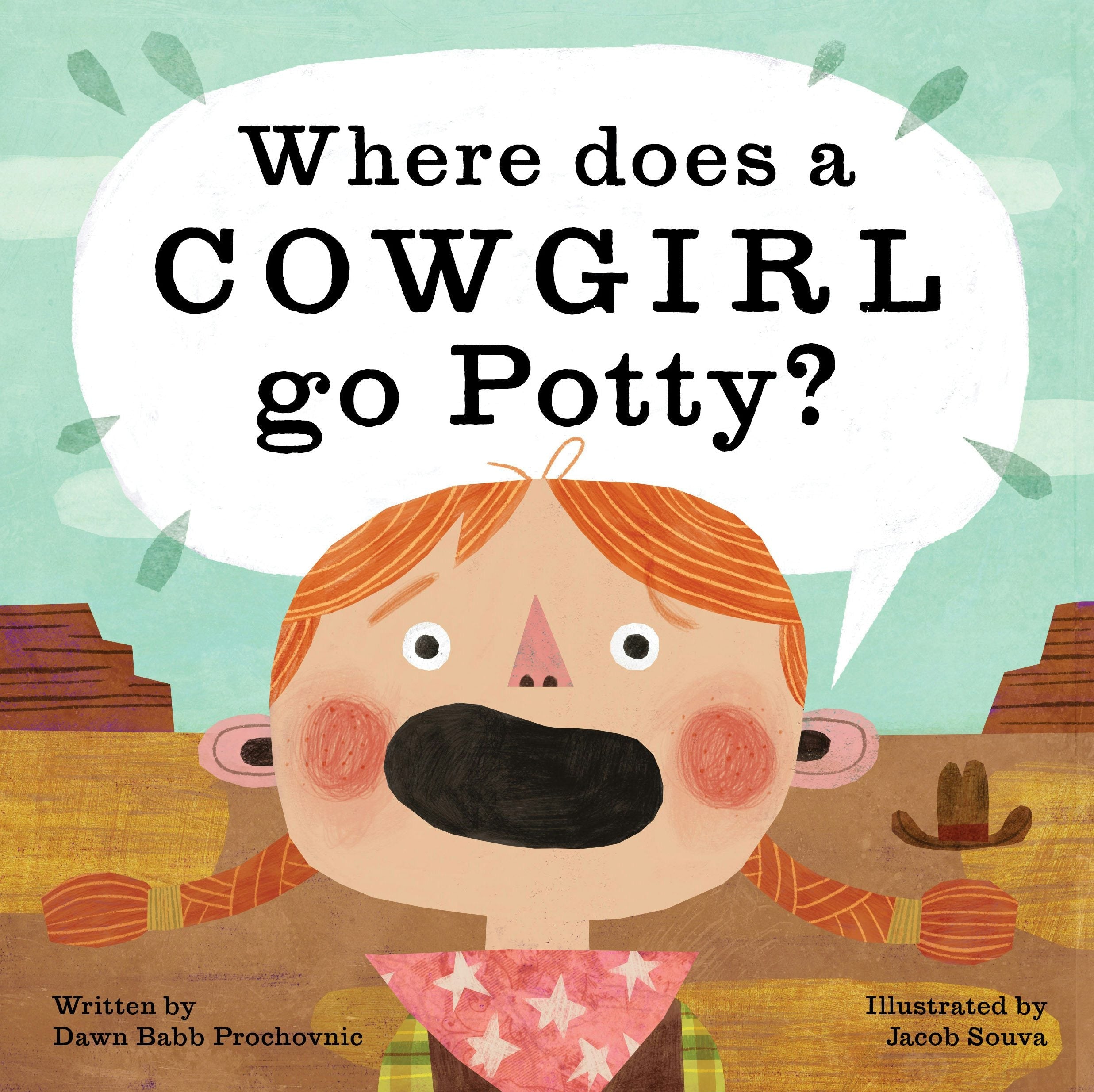 Book cover image for Where Does a Cowgirl Go Potty? ISBN: 9781513262383