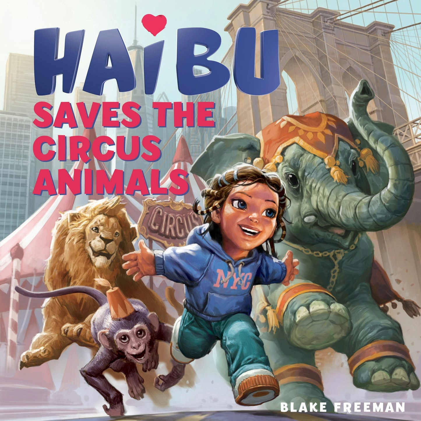 Book cover image for Haibu Saves the Circus Animals ISBN: 9781513262543
