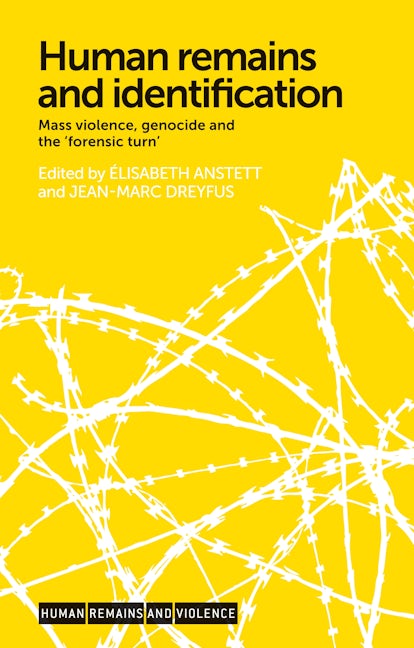 Book cover image for Human remains and identification ISBN: 9781526116758