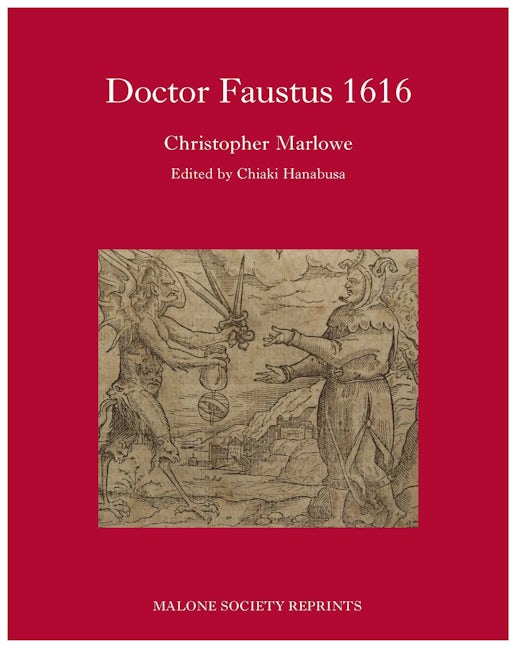 Book cover image for Dr Faustus 1616 ISBN: 9781526123879