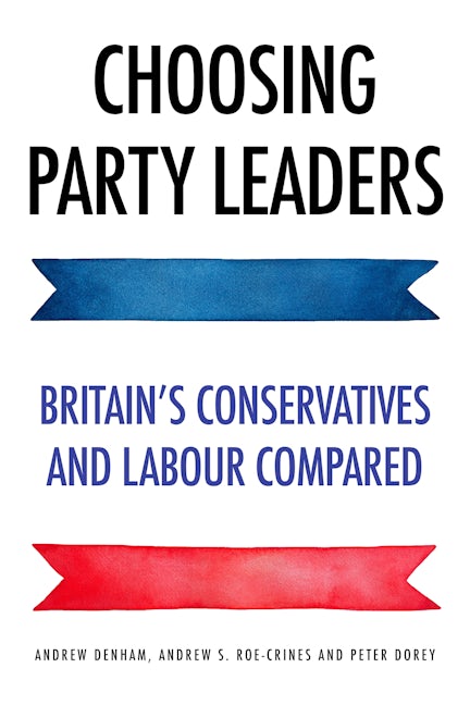 Book cover image for Choosing party leaders ISBN: 9781526134868
