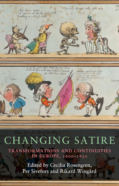 Book cover image for Changing satire ISBN: 9781526146113