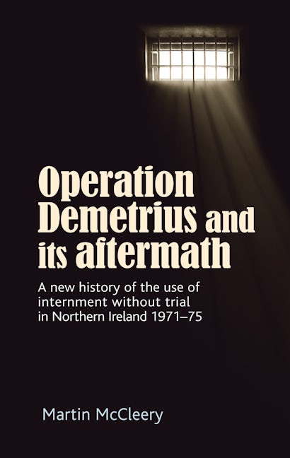 Book cover image for Operation Demetrius and its aftermath ISBN: 9781526150264